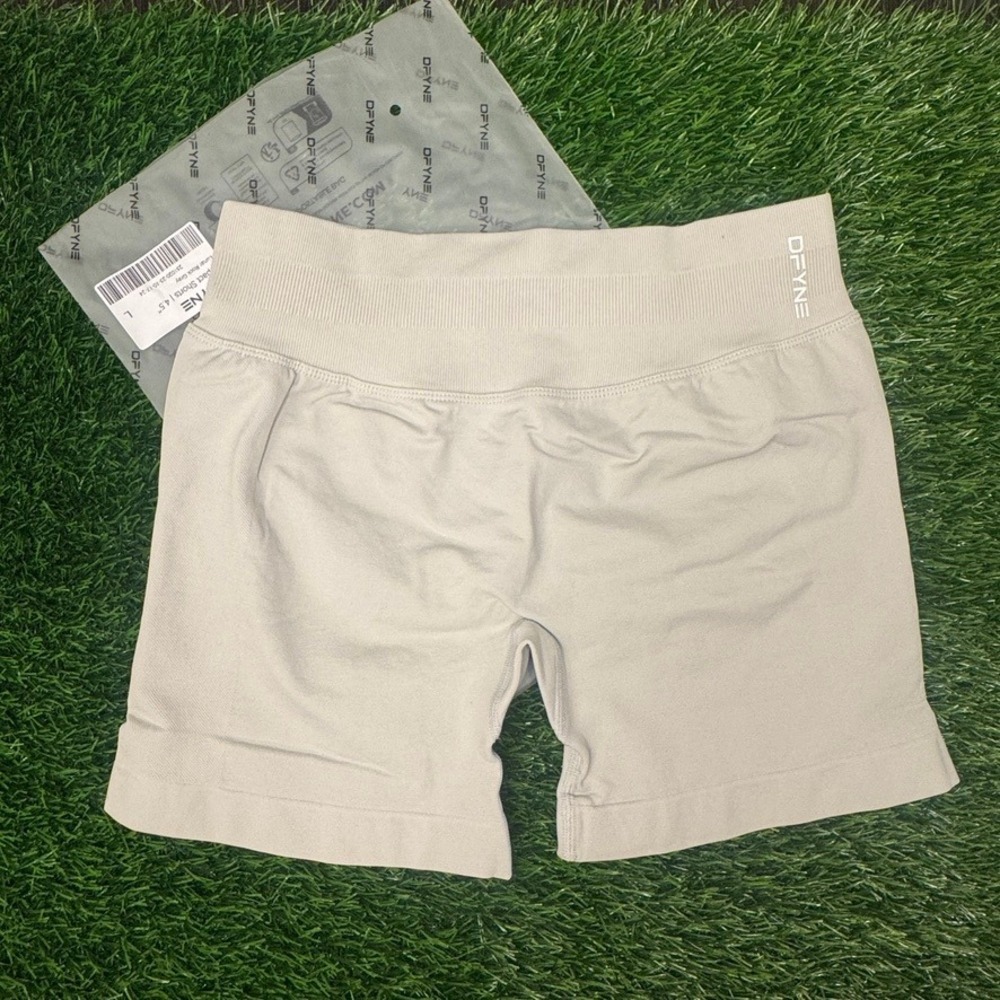 Dfyne impact shorts 4.5" lunar rock gray large - Picture 2 of 5